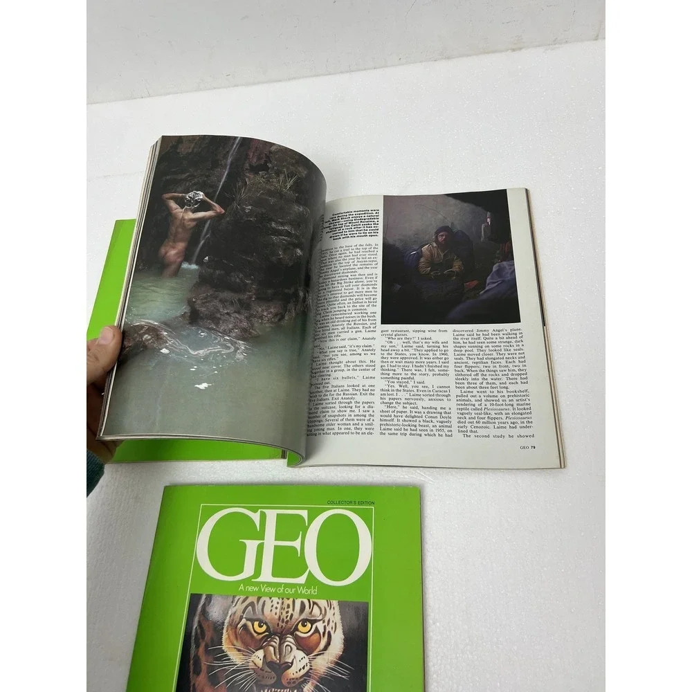 GEO Magazine Lot x3 March April 1980 Collector's Edition A NEW VIEW OF OUR WORLD